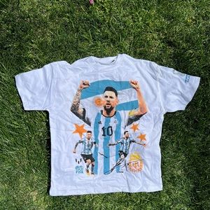 Sergio Calabasas Messi Shirt 2022 Qatar World Cup